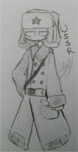Рисунки карандашом Countryhumans