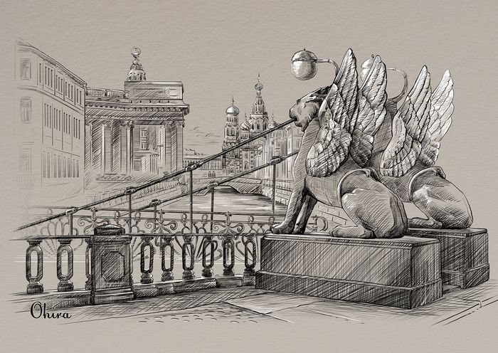 Грифоны банковского моста