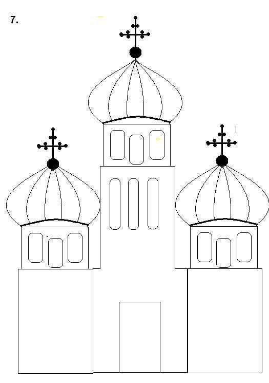 Храм карандашом