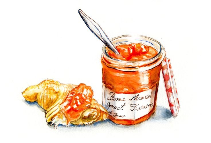 Варенье акварель