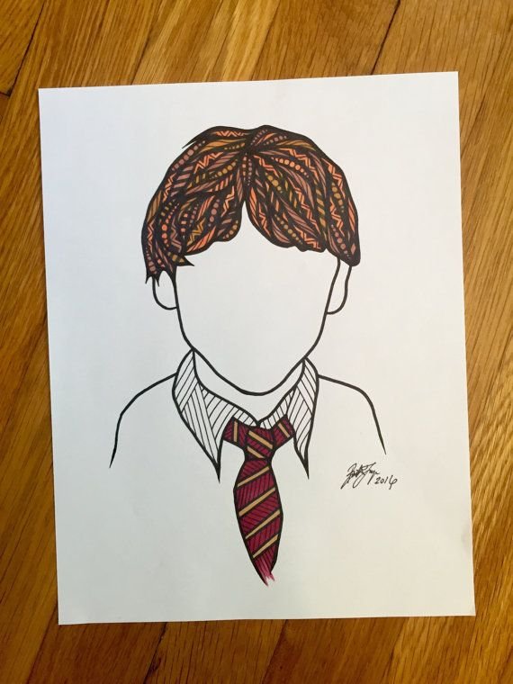 Гарри Поттер рисунок