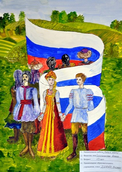 Рисунок на тему Родина