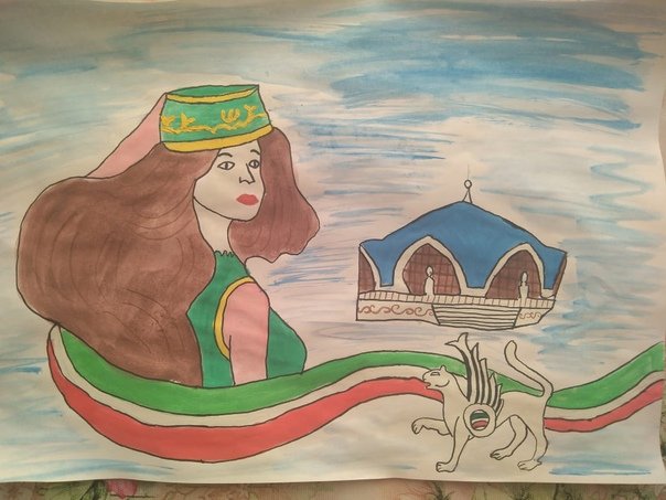 Татарстан рисунки детей