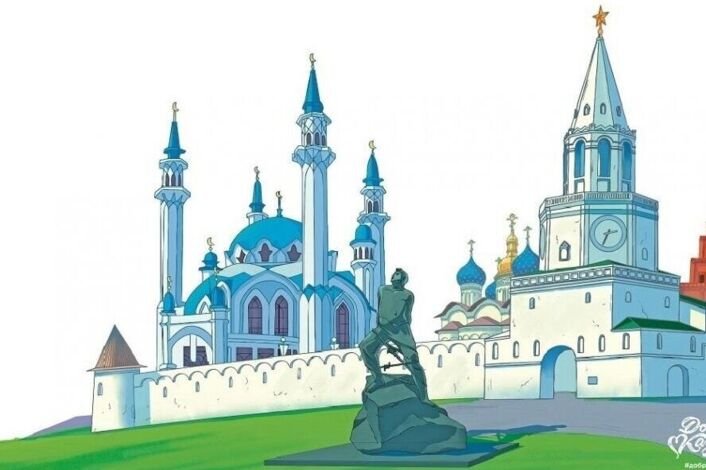 Казанский Кремль, кул Шариф, башня Сююмбике