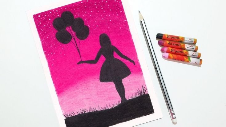 Рисунки красками для начинающих