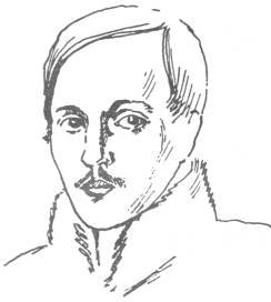 Портрет Лермонтова легко