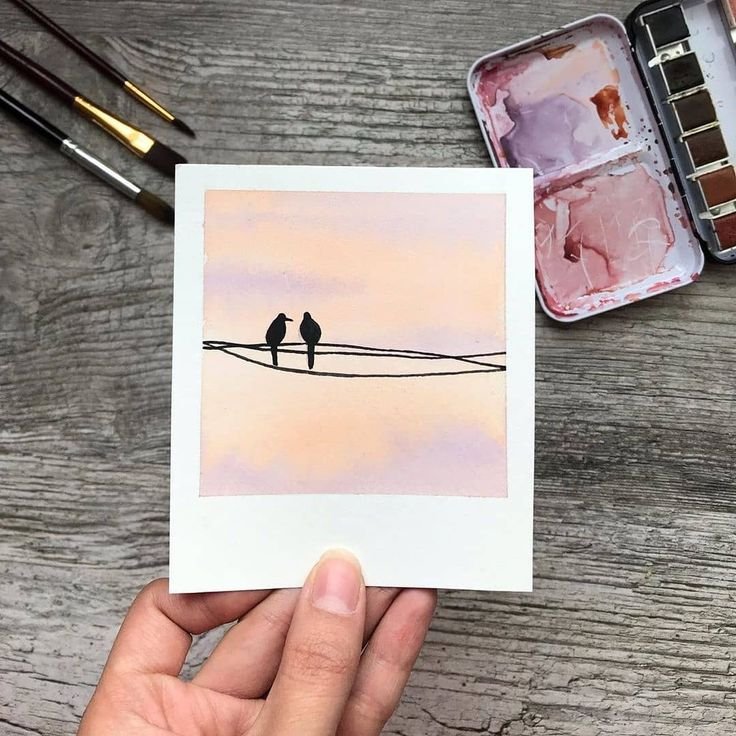 Идеи для рисунков акварелью