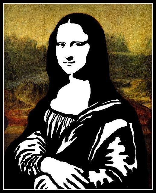 Мона Лиза рисунок