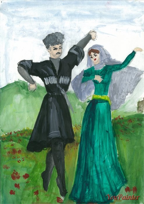 Дагестан рисунок