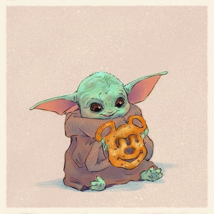 Art Star Wars Бэйби йода