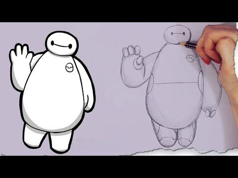 Картинки для срисовки Беймакс