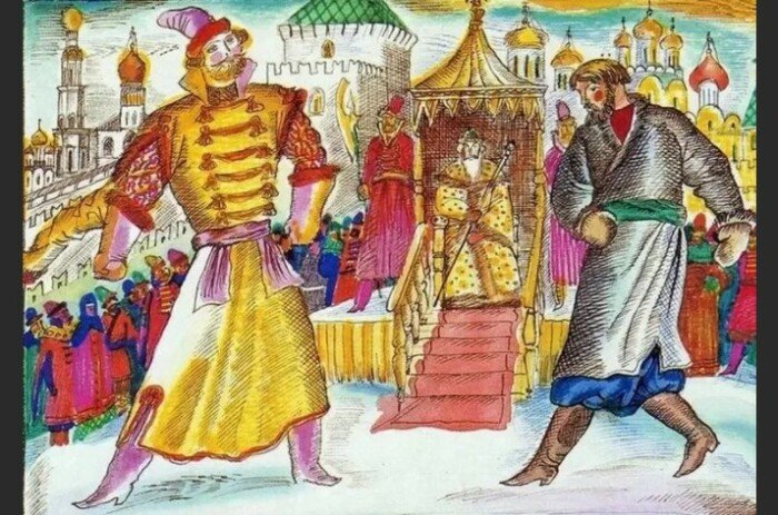 Песнь про Ивана Васильевича и купца Калашникова