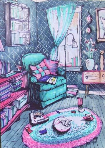 Рисунок комнаты