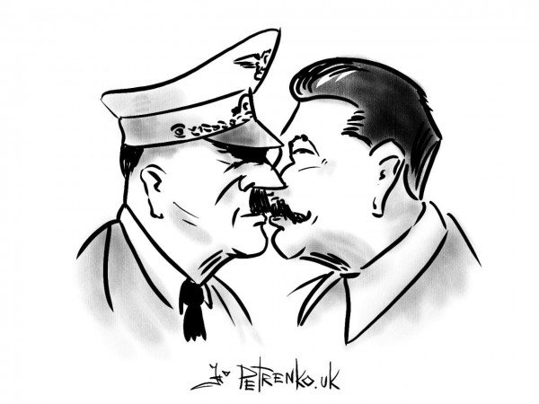Адольф Гитлер шарж