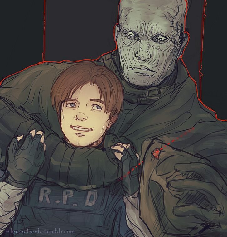 Resident Evil Итан и Леон