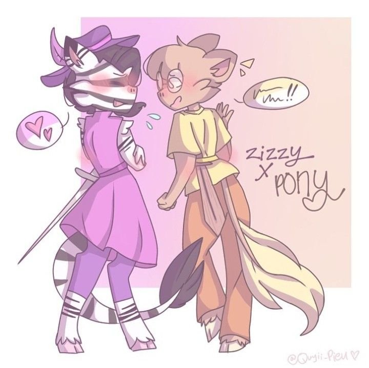 Zizzy x Pony арты