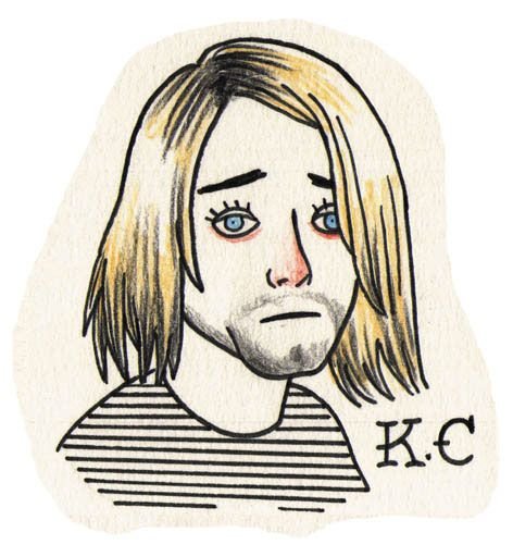 Рисунки Курта Кобейна