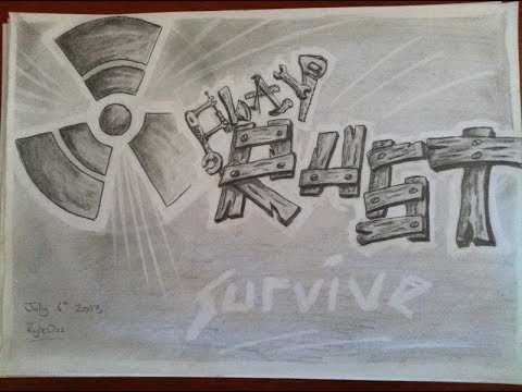 Рисунок из Rust карандашом