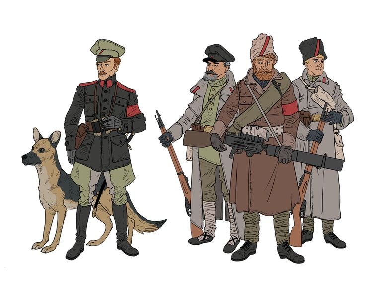 Дизельпанк Гражданская война в России