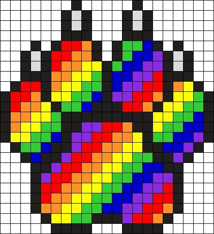 Красивые рисунки по клеточкам