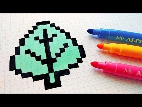 Рисование по клеточкам фломастерами