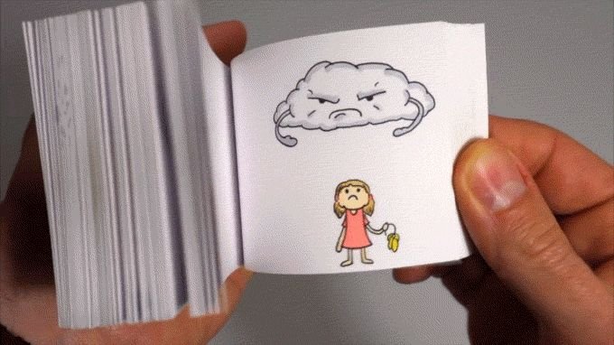 Мультипликация в блокноте
