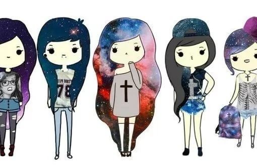 SWAG girls мультяшные девочки