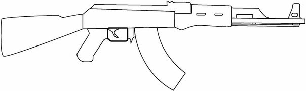 Чертежи оружия АК 47