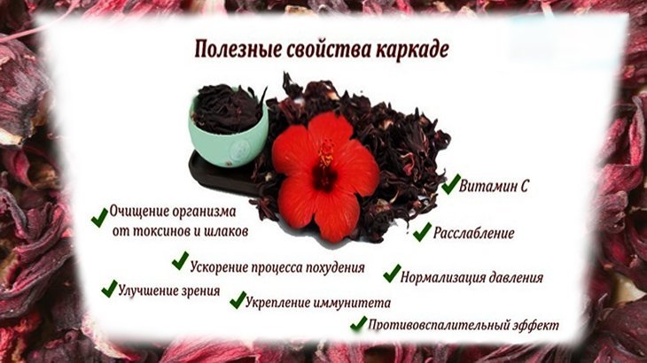 Чай каркаде чем полезен