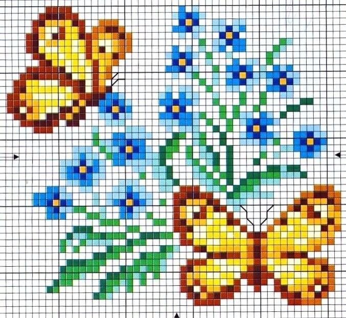 Схемы для вышивания крестиком