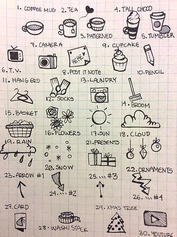 Украшение конспектов
