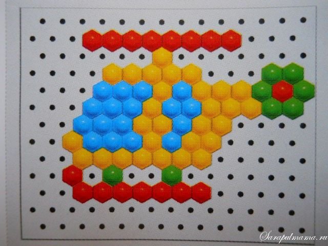 Фигурки из мозаики