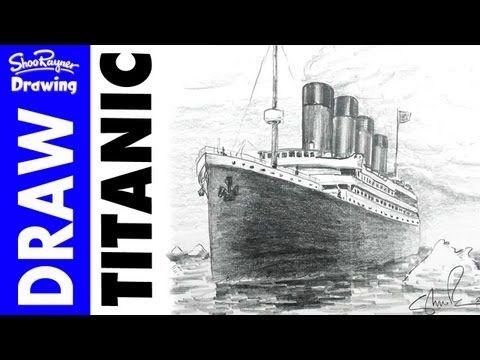 Титаник раскраска