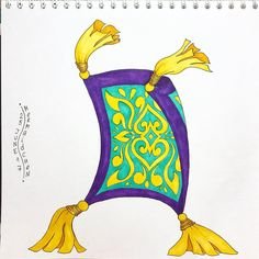 Ковер самолет рисунок