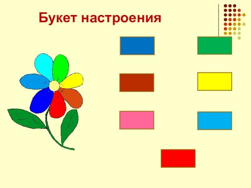 Рефлексия букет цветов