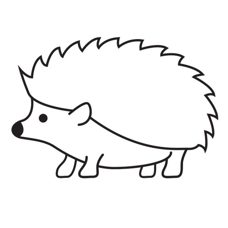 Рисование еж