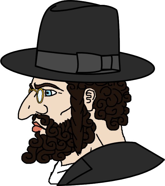 Еврей с кудрями