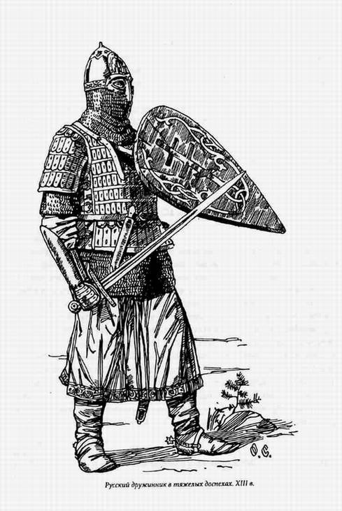 Воины Киевской Руси Ратник дружинник