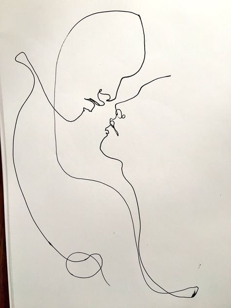 Рисунки линиями