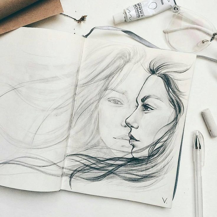 Необычные рисунки карандашом