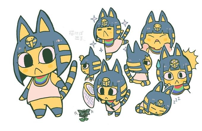 Ankha арт