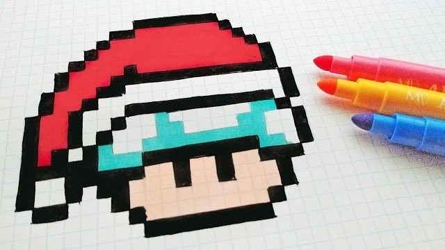 Канцелярия пиксель арт