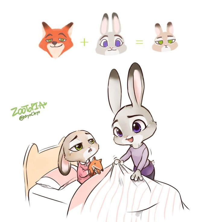 Семья Джуди Хопс
