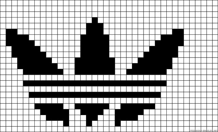 Рисунки в клетку крутые