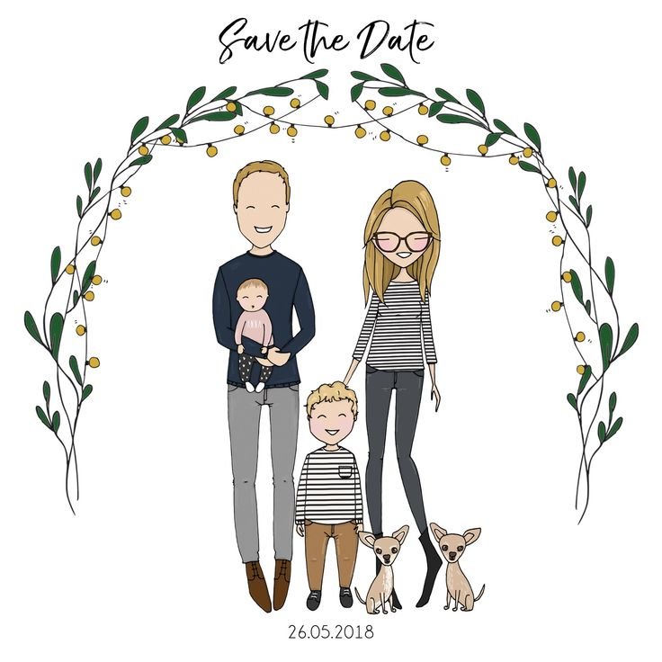 Anya Spay Family рисунок