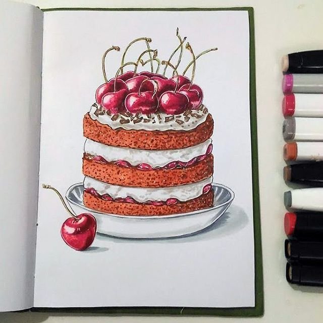 Идеи для рисунка на торте