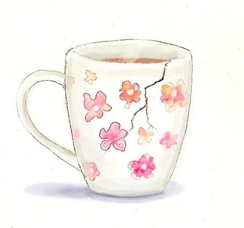 Рисунок кружки