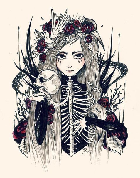 Готические рисунки