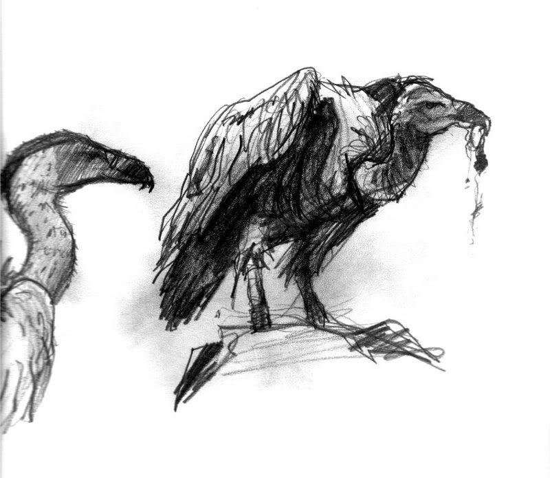 Стервятник арт