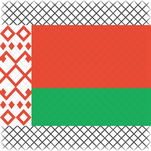 Флаг Белоруссии нарисовать